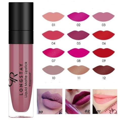 long stay lipstick golden rose